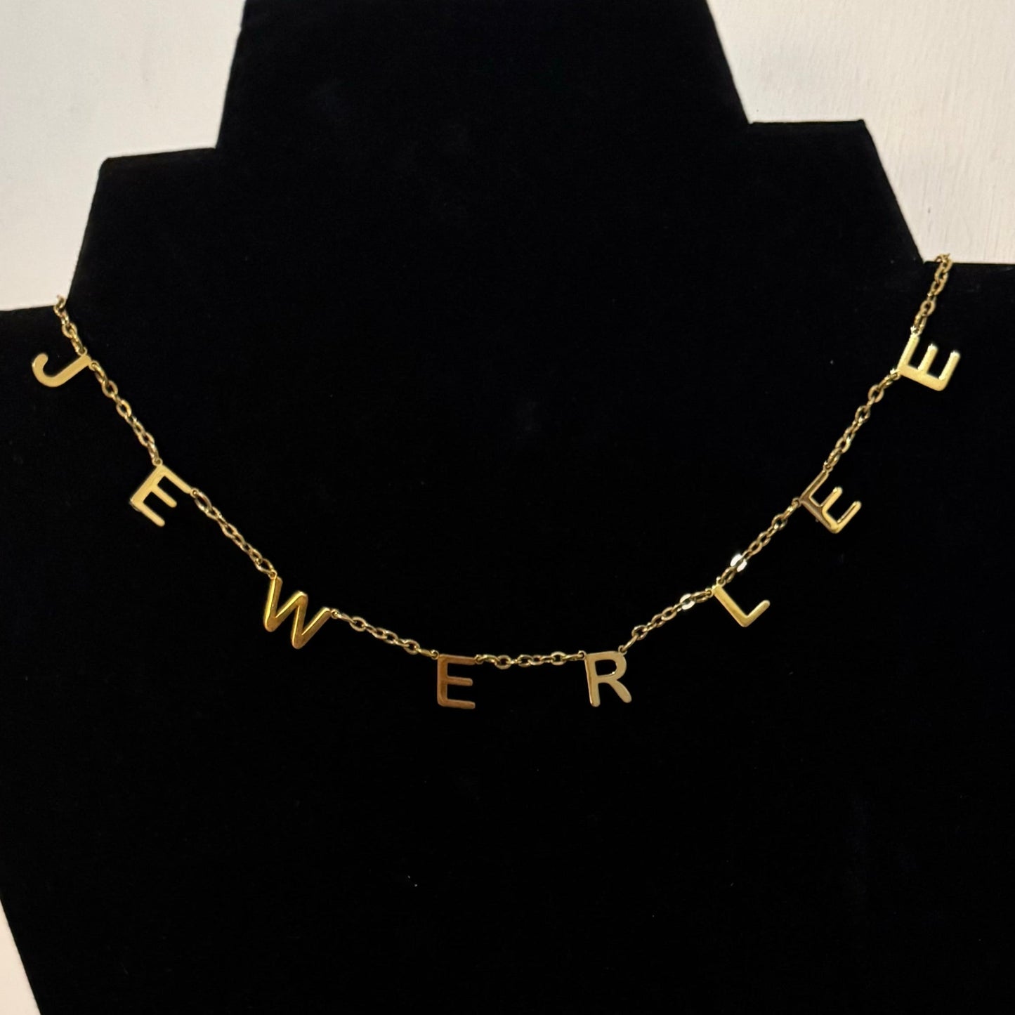 Customizable Stainless-Steel Necklace