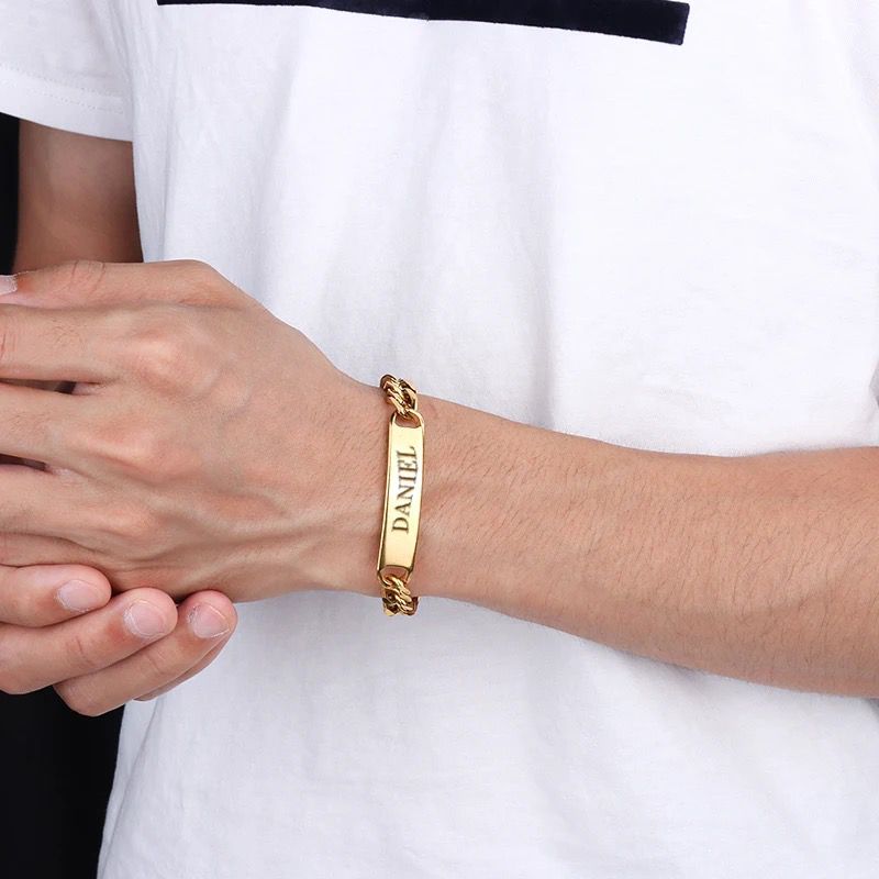 Personalized Men's Bracelet