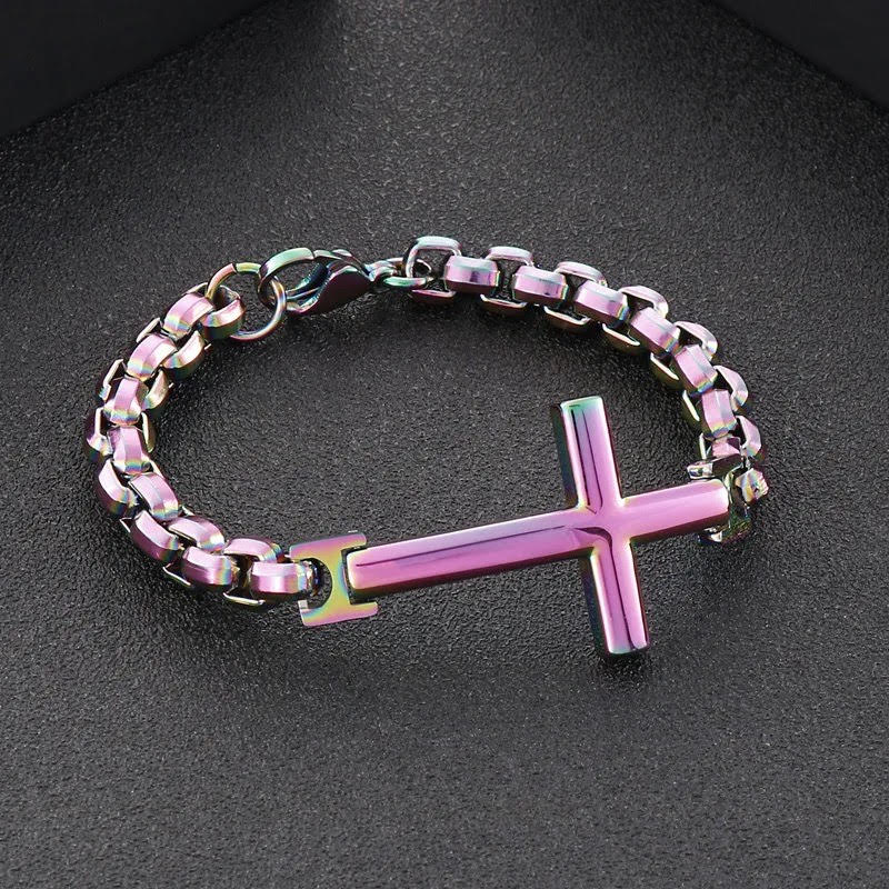 "Cross Symbol Bracelet"