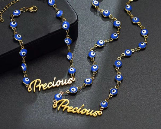 Bleu Aura – Elegant Protection with a Golden Touch